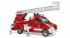 BRUDER Wóz strażacki Mercedes Benz Sprinter z drabiną i światłami
